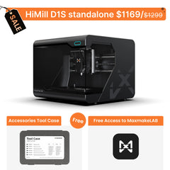 HiMill D1S - Pro Desktop CNC with Ball Screws & QTC