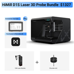HiMill D1S - Pro Desktop CNC with Ball Screws & QTC