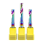Single Flute (O-Flute) Up-Cut Spiral End Mill for Aluminum-6mm (15/64")Shank