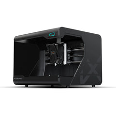 Maxmake HiMill D1S: rigid ball screw desktop CNC for milling, engraving & cutting. Precise cast aluminum base carving.