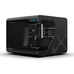 Maxmake HiMill D1S: rigid ball screw desktop CNC for milling, engraving & cutting. Precise cast aluminum base carving.