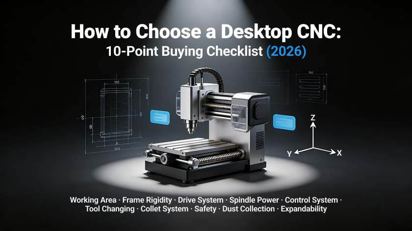 How to Choose a Desktop CNC: 10-Point Buying Checklist (2026)