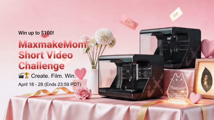 🎬🏆#MaxmakeMom Short Video Challenge: Craft Magic for Her & Win Up to $100! (No Minimum Spend!)