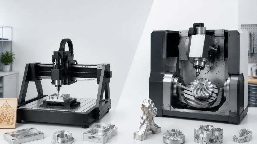 Desktop CNC vs 5-Axis CNC Machine: Do You Need Five-Axis?