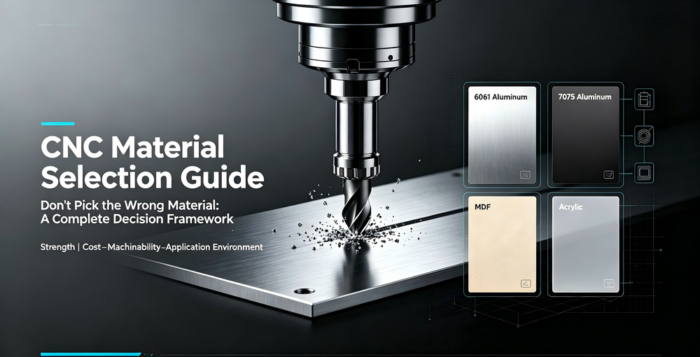 Don't Pick the Wrong CNC Material: A Step-by-Step Selection Guide