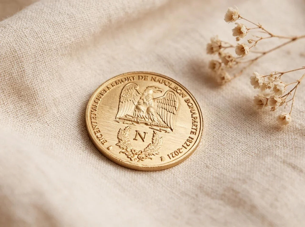 [CNC Masterclass] Carving History: Machining a Brass Napoleon Coin with MAXMAKE HiMill D1S 🦅