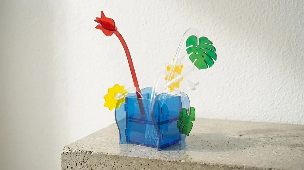 [Desktop CNC Aesthetics] Brighten Up Your Desk! Making Crystal-Clear Acrylic Flowers with HiMill D1S 🌷✨