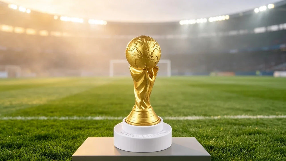 DIY 3D Relief World Cup Trophy: Desktop CNC Machining Guide
