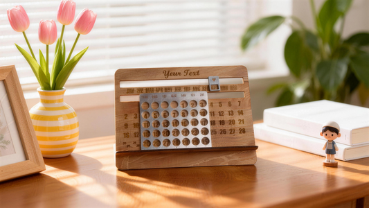 [CNC Project] Welcoming 2026: Crafting a Premium Desktop Perpetual Calendar with HiMill D1S 📅✨