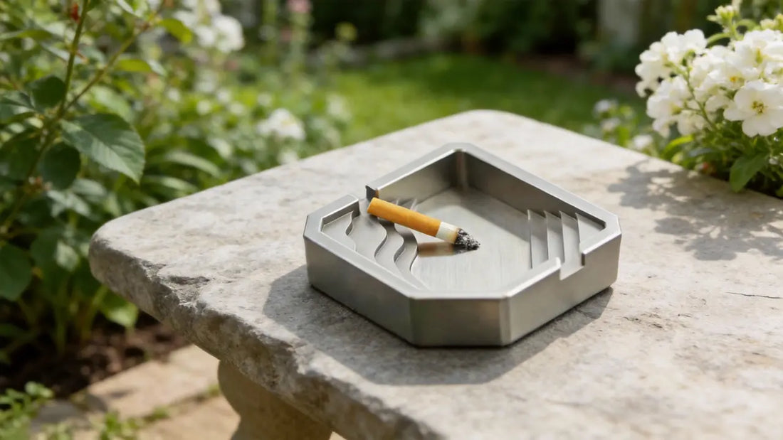 MAXMAKE HiMill D1S: Minimalist Aluminum Geometric Ashtray🚬