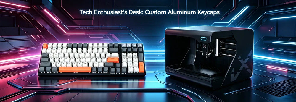 [Keyboard Modding] Machining Custom Aluminum Artisan Keycaps with MAXMAKE HiMill D1S