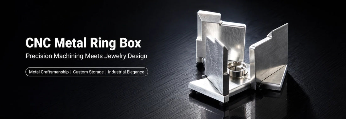 DIY Kinetic Aluminum Ring Box: Desktop CNC Metal Machining Guide