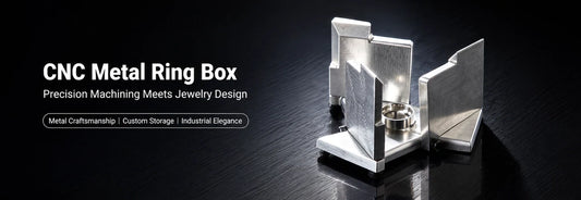 DIY Kinetic Aluminum Ring Box: Desktop CNC Metal Machining Guide