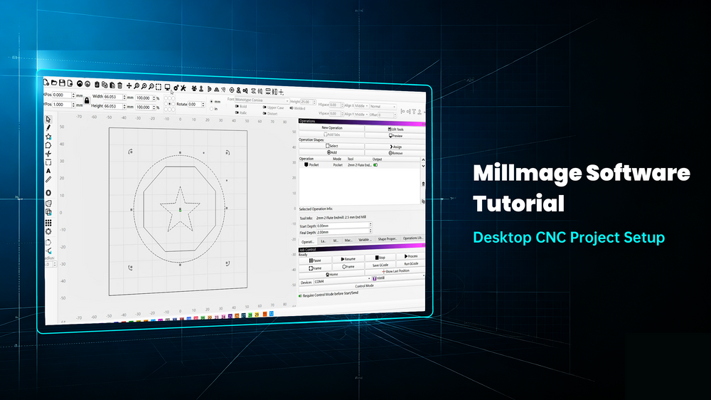 HiMill D1S MillMage Compatible: HiMill D1S Now Works with MillMage CNC Software (by LightBurn)