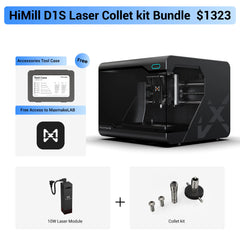 HiMill D1S - Pro Desktop CNC with Ball Screws & QTC