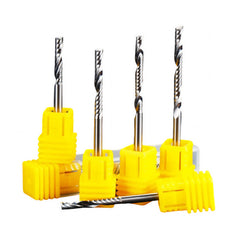 Solid Carbide Single Flute Spiral End Mill