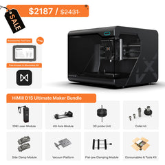 HiMill D1S - Pro Desktop CNC with Ball Screws & QTC