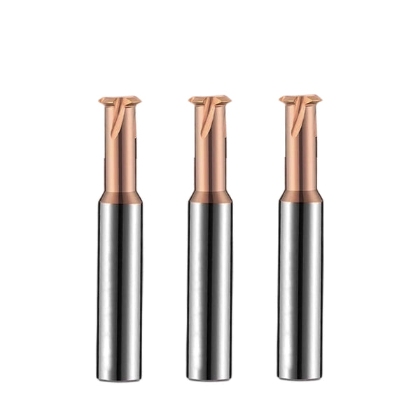 Premium Solid Carbide Thread Mill with Nano-Coating - 4mm(5/32")Shank