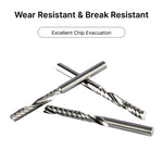 Single Flute (O-Flute) Up-Cut Spiral End Mill for Non-Metals - 4mm (5/32") Shank