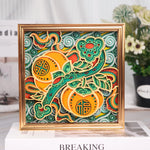 Layered Wood Tabletop Decor | Finished Wooden Display Piece