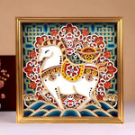 Layered Wood Tabletop Decor | Finished Wooden Display Piece