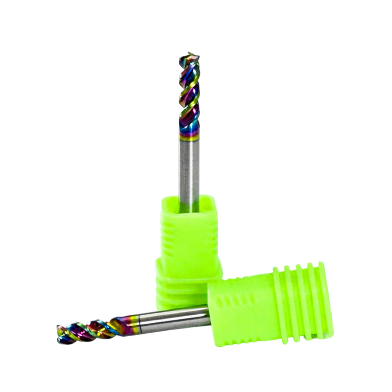 3 Flute (O-Flute) Up-Cut Spiral End Mill forAluminum