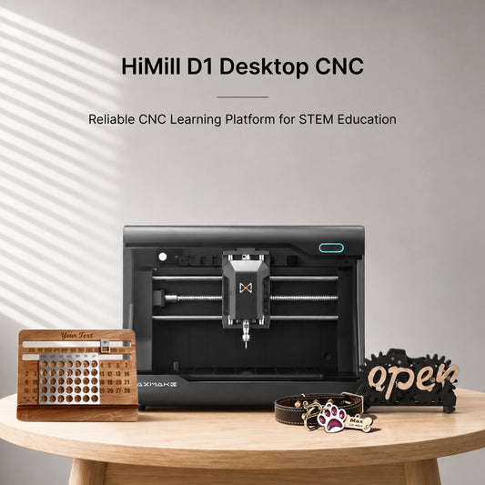 The MAXMAKE HiMill D1 desktop CNC machine, an advanced platform for engineering education,