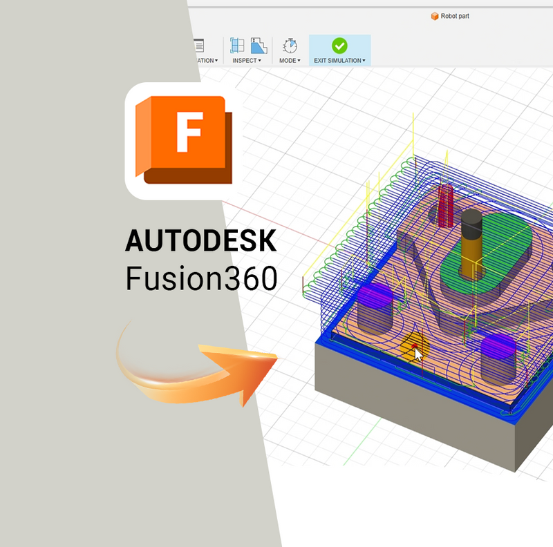 "Maxmake HiMill D1S Desktop CNC fully compatible with mainstream CAD/CAM software including Autodesk Fusion 360, seamless integration for CNC machining projects"