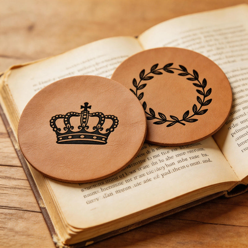 Leather material sample 2