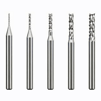 (10pcs)Solid Carbide Corn Teeth PCB Router Bit - 1/8" (3.175mm) Shank