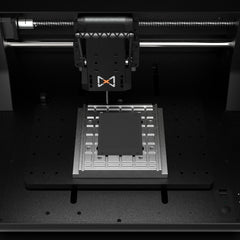 MAXMAKE vacuum adsorption platform closeup – precision grid and sealing design for CNC