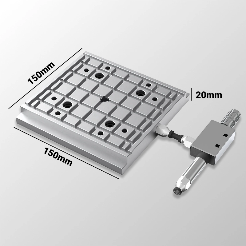 MAXMAKE vacuum adsorption platform hero view – heavy-duty CNC vacuum table for industrial use