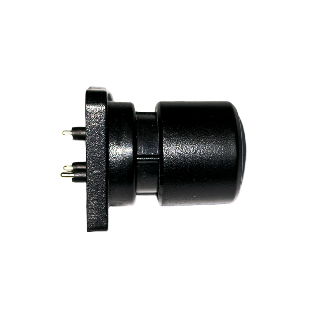 Bottom view of the Tool Setter module showing the connector pins.